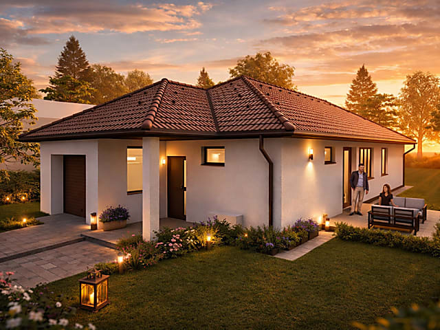 Érd Parkvárosban új építésű földszintes családi ház eladó